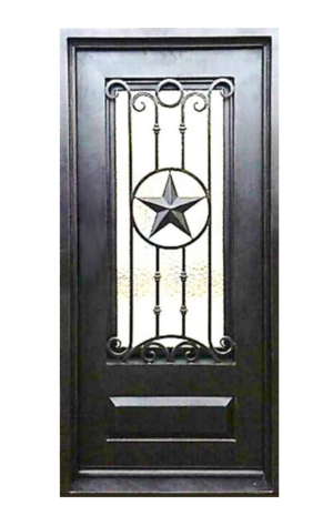 Contemporary Iron Doors